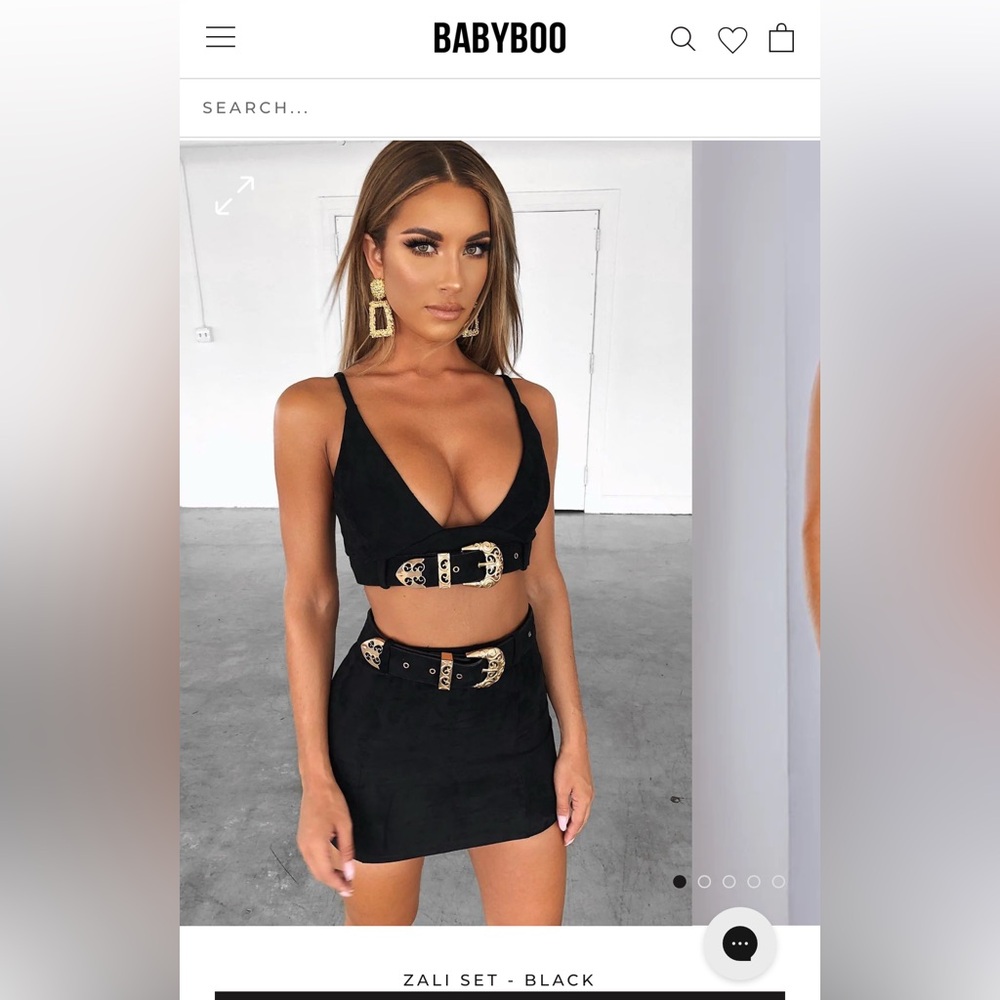 Babyboo Black Mini Skirt